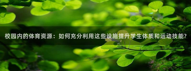 意昂体育4联系电话：校园内的体育资源：如何充分利用这